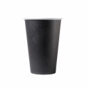 Ποτήρι χάρτινο, μαύρο, 235ml (50τμχ)