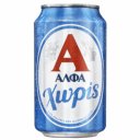 Μπύρα ΑΛΦΑ Χωρίς Lager, κουτί (330ml)