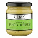 Μουστάρδα ντιζόν CLOVIS FRANCE με βότανα (200gr)