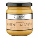 Μουστάρδα CLOVIS FRANCE με πιπεριά Χαλαπένιο (200gr)