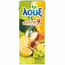 Φυσικός χυμός ΛΟΥΞ Multivitamin Extra 9 (250ml)