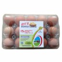 Αυγά ΚΟΝΤΟΓΙΑΝΝΗ Φρέσκα, medium 53-63gr, Α' ποιότητα, κλωβοστοιχίας, εγχώρια, πλαστική θήκη (15τμχ)