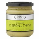 Μουστάρδα CLOVIS FRANCE με λεμόνι και θυμάρι (200gr)