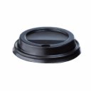 Καπάκι πιπίλα, μαύρο, για ποτήρι 400-455ml (100τμχ)