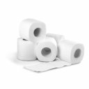 Ρολό χαρτί υγείας τρίφυλλο, flat, 125gr (10τμχ)