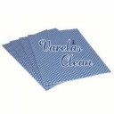 Απορροφητική πετσέτα καθαρισμού VARELAS CLEAN No.3, καρώ, μπλε (3τμχ)