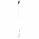 Αναδευτήρας THE BARS Inox, με πιρούνι, black matte, 45cm