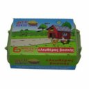 Αυγά ΚΟΝΤΟΓΙΑΝΝΗ Φρέσκα, large 63-73gr, Α' ποιότητα, ελευθέρας βοσκής, εγχώρια, χάρτινη θήκη (6τμχ)