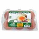 Αυγά ΚΡΟΚΟΣ Φρέσκα, extra large, 73+gr, σε πλαστική θήκη (6τμχ)