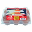 Αυγά ΚΡΟΚΟΣ Φρέσκα, large, 63-73gr, σε πλαστική θήκη (6τμχ)