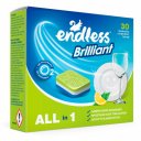 Κάψουλες πλυντηρίου πιάτων ENDLESS Brilliant Λεμόνι (30τμχ)