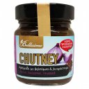 Chutney BELLISIMO Κρεμμύδι, βαλσάμικο και λιναρόσπορος, χωρίς ζάχαρη (225gr)