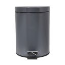 Καλαθάκι μπάνιου ESTIA Inox, γκρι ματ (6L)