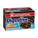 Μπισκότα ΠΑΠΑΔΟΠΟΥΛΟΥ Digestive, με επικάλυψη μαύρης σοκολάτας (200gr)