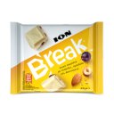 Σοκολάτα ΙΟΝ Break Λευκή με σταφίδες και ξηρούς καρπούς (85gr)