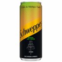 Αναψυκτικό SCHWEPPES Λάιμ-Μάνγκο, κουτί (330ml)