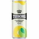 Αναψυκτικό TUBORG Pineapple-Lime-Spearmint, κουτί (330ml)