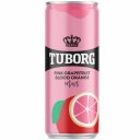 Αναψυκτικό TUBORG Pink Grapefruit-Blood Orange, κουτί (330ml)