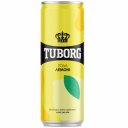 Αναψυκτικό TUBORG Lemon, 5+1 Δώρο, κουτί (6x330ml)