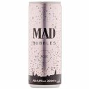 Οίνος ροζέ MAD WINE Mad Bubbles, ξηρός (250ml)