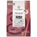 Σοκολάτα ροζ CALLEBAUT RB1, σε σταγόνες (2,5kg)