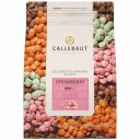 Σοκολάτα CALLEBAUT Φράουλα, σε σταγόνες (2,5kg)