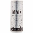 Οίνος λευκός MAD WINES Bubbles Dry, κουτί (250ml)