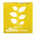 Χαρτοπετσέτα ENDLESS Premium, κίτρινη, δίφυλλη, 33x33cm, 185gr (50τμχ)