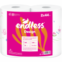 Ρολό χαρτί κουζίνας ENDLESS Design, δίφυλλο (450gr)