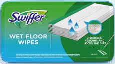 Υγρό πανί καθαρισμού πατώματος SWIFFER με άρωμα λεμόνι (12τμχ)