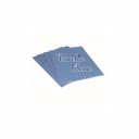 Απορροφητική πετσέτα καθαρισμού VARELAS CLEAN economy, No3, καρώ, μπλε (3τμχ)