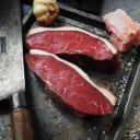 Picanha steak βόεια εγχώρια, βιολογική, με οστό, νωπή (1kg)