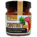 Chutney BELLISIMO χωρίς ζάχαρη, ανανάς με πιπεριές και μπούκοβο (225gr)
