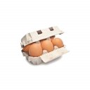 Αυγά φρέσκα, medium 53-63gr, κλωβοστοιχίας (6τμχ)