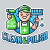 Clean and Polish logo